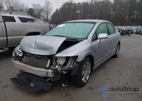 2010 Honda Civic Lx из США, поврежденный, VIN 2HGFA1F56AH552018